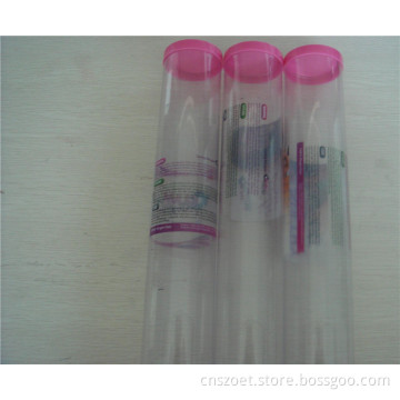 Hair Extension Tube, Clear Plastic Tube
